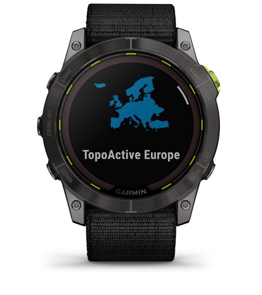 Умные часы Garmin Enduro 2 Sapphilar Solar Carbon Grey