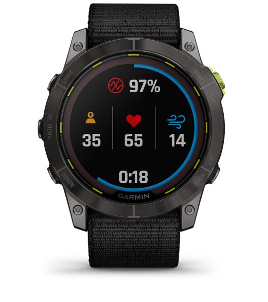Умные часы Garmin Enduro 2 Sapphilar Solar Carbon Grey